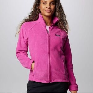 Columbia Women's Benton Springs™ Full Zip Fleece Jacket fuchsia